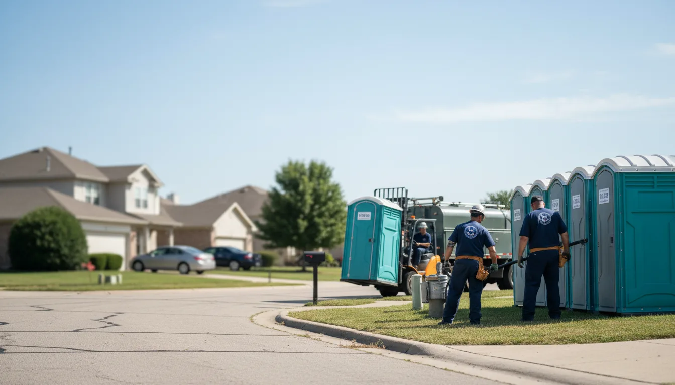 Porta Potty Rental in Topeka, KS near me